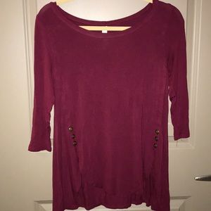 Plum Long-sleeve